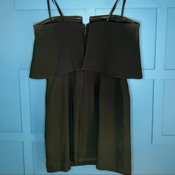 BCBG Maxazria Black Mini Dress Size 10 - Picture 2 of 4